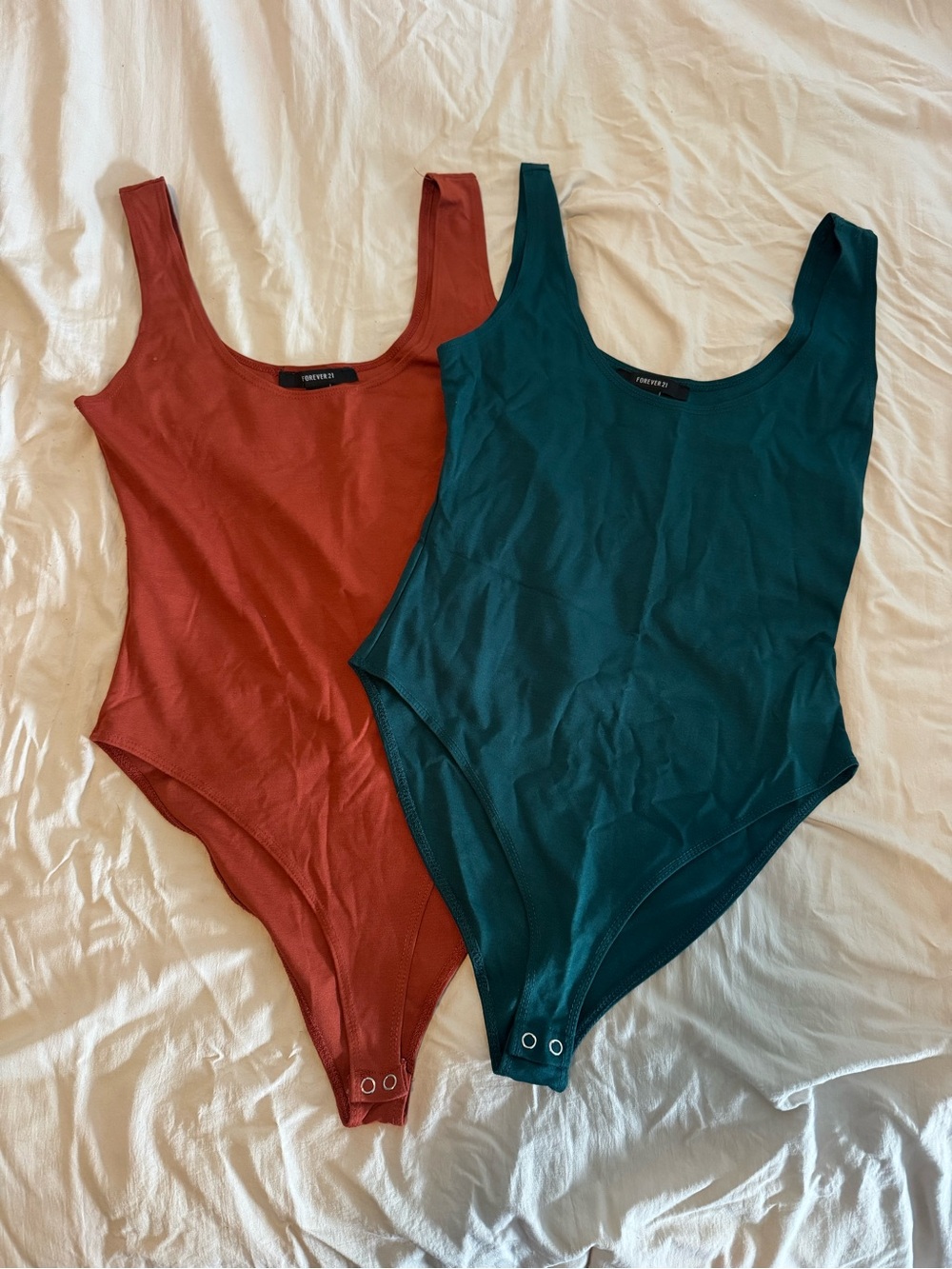 Forever 21 Bodysuits Bundle - Set of 2